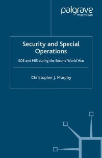 Cover image: Security and Special Operations 9780230002418