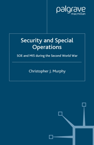 Imagen de portada: Security and Special Operations 9780230002418