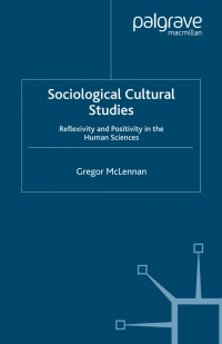 Cover image: Sociological Cultural Studies 9780230008854