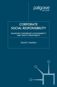 Cover image: Corporate Social Responsibility 9780230002203