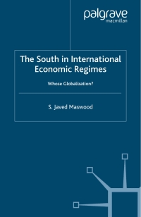 Cover image: The South in International Economic Regimes 9781403997135