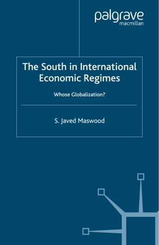 Imagen de portada: The South in International Economic Regimes 9781403997135