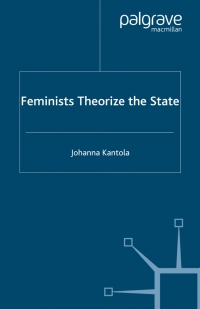 Cover image: Feminists Theorize the State 9780230000254