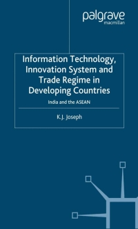 صورة الغلاف: Information Technology, Innovation System and Trade Regime in Developing Countries 9780230004924