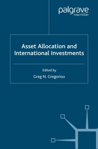 表紙画像: Asset Allocation and International Investments 9780230019171