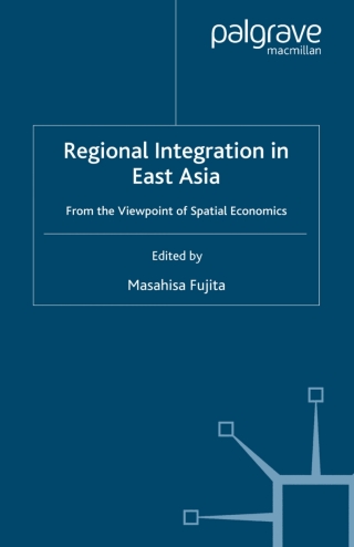 Imagen de portada: Regional Integration in East Asia 9780230018952