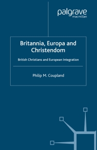 Imagen de portada: Britannia, Europa and Christendom 9781403939128