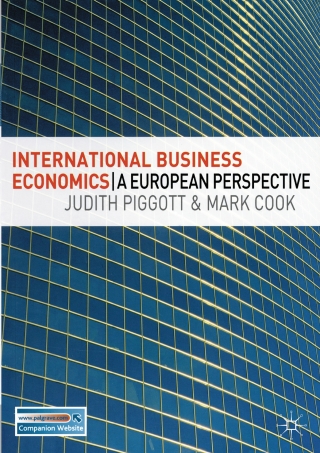 Cover image: International Business Economics 1st edition 9781403942197