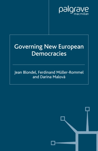 Imagen de portada: Governing New European Democracies 9781403994042