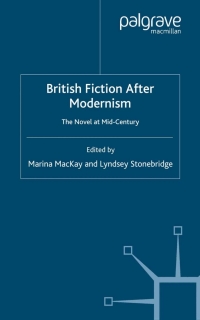 Titelbild: British Fiction After Modernism 9781403986429
