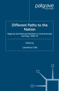 Imagen de portada: Different Paths to the Nation 9780230000360