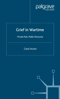 Cover image: Grief in Wartime 9781403946966
