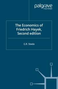 Imagen de portada: The Economics of Friedrich Hayek 2nd edition 9781349522170
