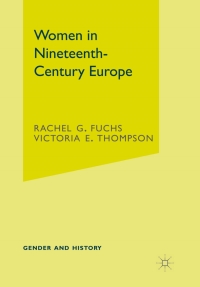 Cover image: Women in Nineteenth-Century Europe 1st edition 9780333676066