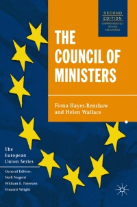 Omslagafbeelding: The Council of Ministers 2nd edition 9780333948668