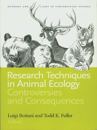 Immagine di copertina: Research Techniques in Animal Ecology 2nd edition 9780231113403