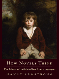 Cover image: How Novels Think 9780231130585