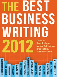 Omslagafbeelding: The Best Business Writing 2012 9780231160735