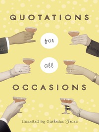 Cover image: Quotations for All Occasions 9780231112901