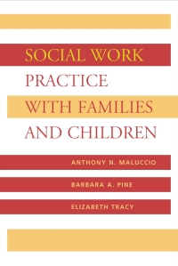 Cover image: Social Work Practice with Families and Children 9780231107662