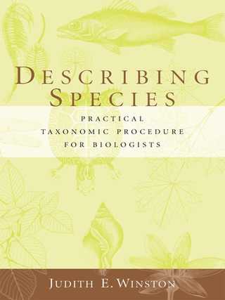 Cover image: Describing Species 9780231068246