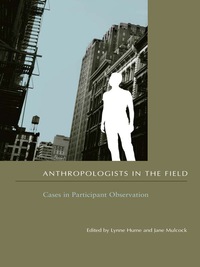 Cover image: Anthropologists in the Field 9780231130042