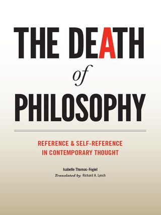 Imagen de portada: The Death of Philosophy 9780231147781