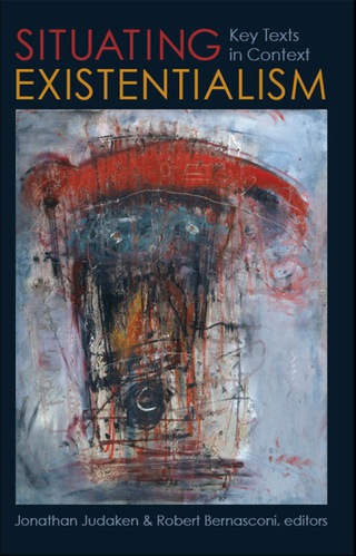 Cover image: Situating Existentialism 9780231147743