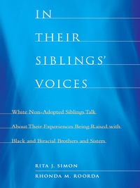 Cover image: In Their Siblings’ Voices 9780231148504