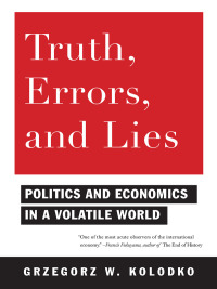Cover image: Truth, Errors, and Lies 9780231150682