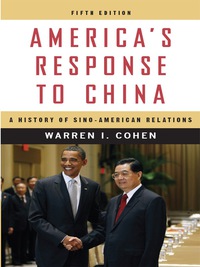 Cover image: America’s Response to China 5th edition 9780231150767