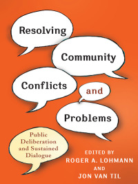 Cover image: Resolving Community Conflicts and Problems 9780231151689