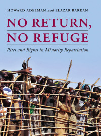 Cover image: No Return, No Refuge 9780231153362