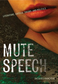 Cover image: Mute Speech 9780231151023