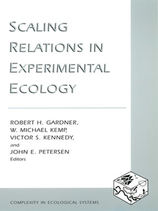 Cover image: Scaling Relations in Experimental Ecology 9780231114998