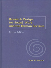 Cover image: Research Design for Social Work and the Human Services 2nd edition 9780231118903