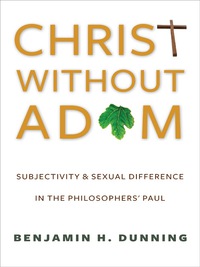 Cover image: Christ Without Adam 9780231167642
