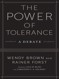 Imagen de portada: The Power of Tolerance 9780231170185