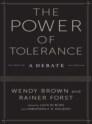 Cover image: The Power of Tolerance 9780231170185