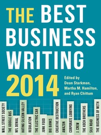 Cover image: The Best Business Writing 2014 9780231170154
