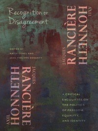 Cover image: Recognition or Disagreement 9780231177160