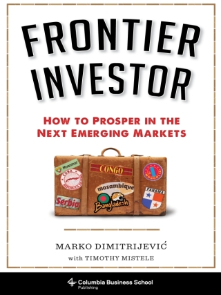 Cover image: Frontier Investor 9780231170444
