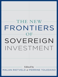Cover image: The New Frontiers of Sovereign Investment 9780231177504