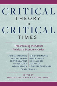 Cover image: Critical Theory in Critical Times 9780231181501