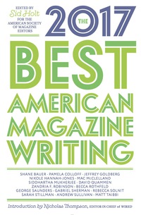 Cover image: The Best American Magazine Writing 2017 9780231181594