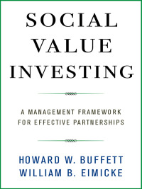 Cover image: Social Value Investing 9780231182911