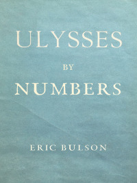 Cover image: Ulysses by Numbers 9780231186056