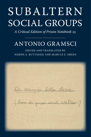 Cover image: Subaltern Social Groups 9780231190381