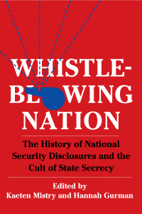 Cover image: Whistleblowing Nation 9780231194174