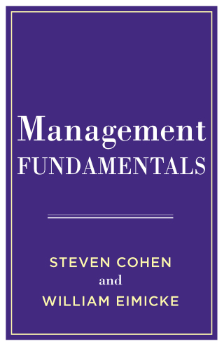 Imagen de portada: Management Fundamentals 9780231194495